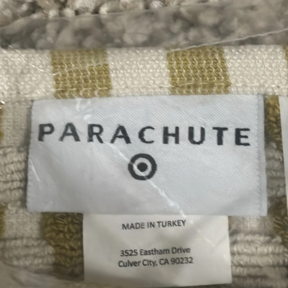 NWT Parachute for Target Terry Check Tub Mat in Absinthe